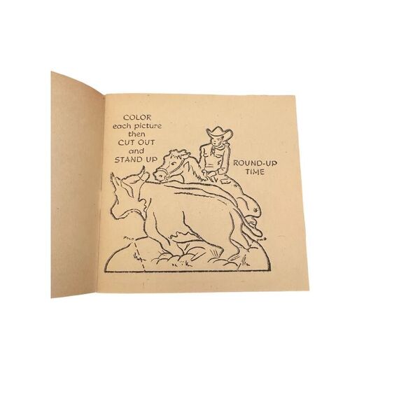 Vintage 1950s Activity Book | Unused  – Mid-Century Kids Ephemera - Picture 5 of 10